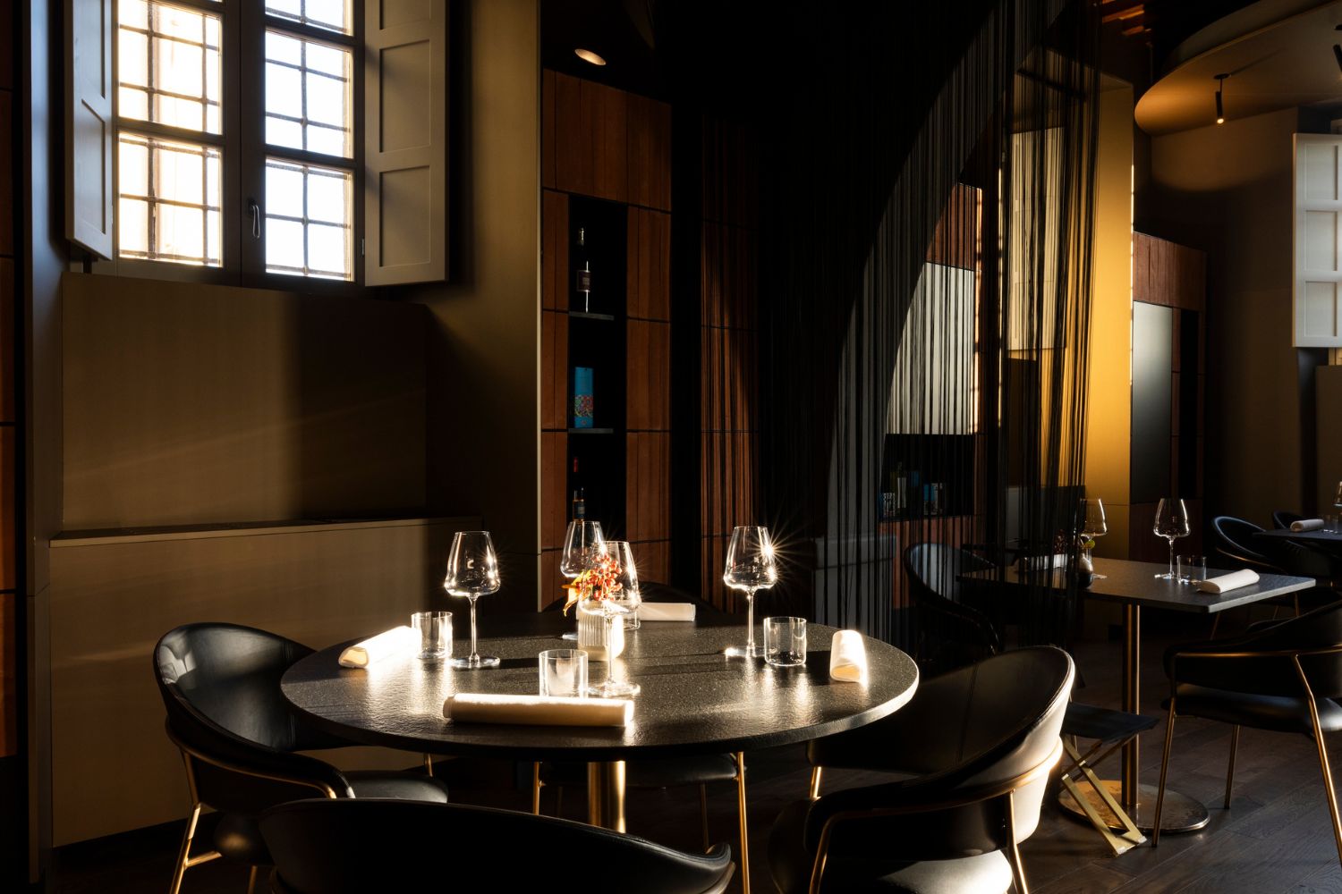 sala del ristorante di laqua vineyard